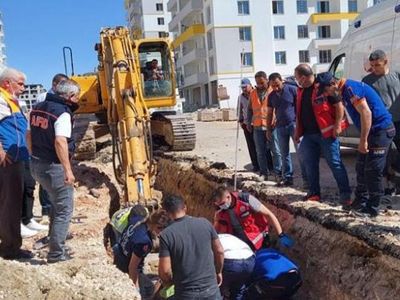 Siirt’te Altyapı Çalışmasında Göçük: 1 İşçi Yaralandı