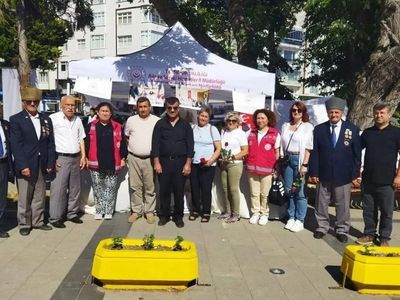 Sinop'ta şehit yakınları ve gazilere yönelik sanat sergisi açıldı