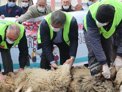 Sivas'ta İstanbul Sözleşmesi'nden Çıkılmasına Şükür Kurbanı Kesildi