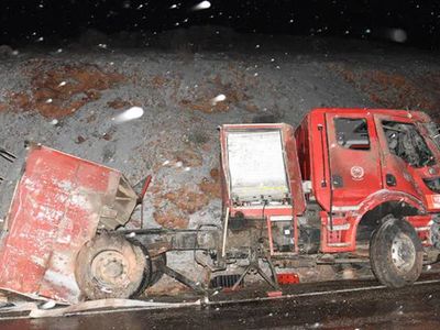 Sivas'ta İtfaiye Aracı Devrildi: Yaralılar Var