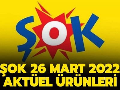 ŞOK 26 Mart hafta sonu aktüel ürünler kataloğu yayınladı! ŞOK'ta hafta sonu hangi ürünler var?