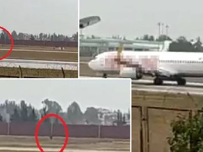 Son Dakika, Adana Havalimanı'nda Kaçak Afgan Krizi, Uçağın Önüne Koştular!