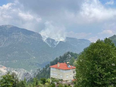 Son dakika: Antalya'da korkutan orman yangını!