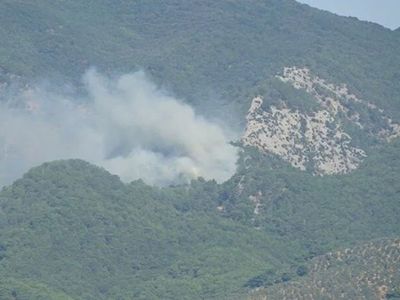 Son Dakika: Kazdağları'nda Orman Yangını Meydana Geldi!