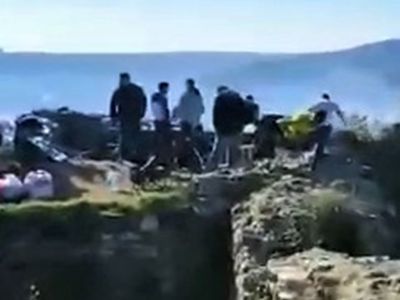Son Dakika, Tarihi Yoros Kalesi'ne Büyük Saygısızlık!