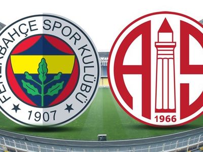 Süper Lig Antalyaspor-Fenerbahçe Karşılaşması
