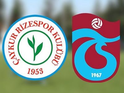 Süper Lig Çaykur Rizespor - Trabzonspor Karşılaşması