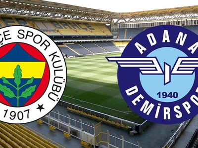 Süper Lig Fenerbahçe-Adana Demirspor Karşılaşması
