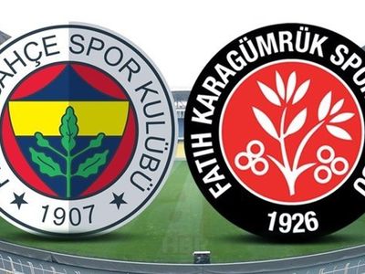 Süper Lig Fenerbahçe - Fatih Karagümrük karşılaşması