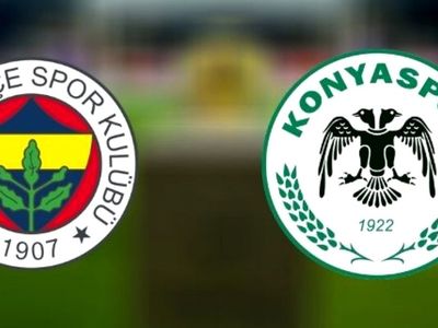 Süper Lig Fenerbahçe - Konyaspor Karşılaşması