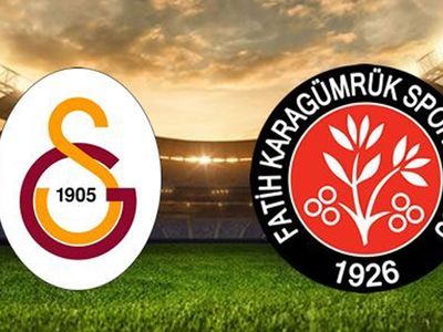 Süper Lig Galatasaray - Fatih Karagümrük karşılaşması