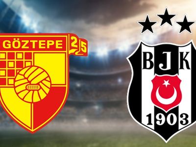 Süper Lig Göztepe - Beşiktaş karşılaşması