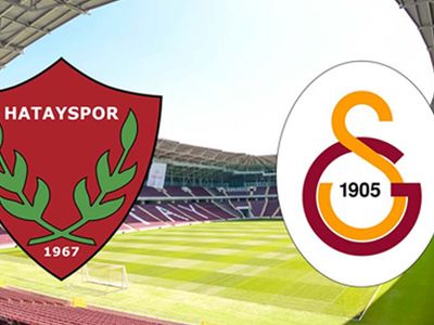 Süper Lig Hatayspor-Galatasaray Karşılaşması