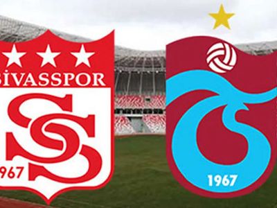 Süper Lig Sivasspor-Trabzonspor Karşılaşması