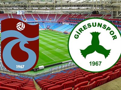 Süper Lig Trabzonspor - Giresunspor Karşılaşması