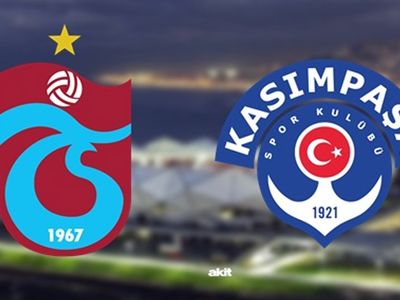 Süper Lig Trabzonspor - Kasımpaşa Karşılaşması