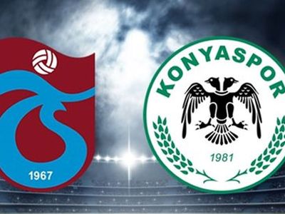 Süper Lig Trabzonspor - Konyaspor Karşılaşması
