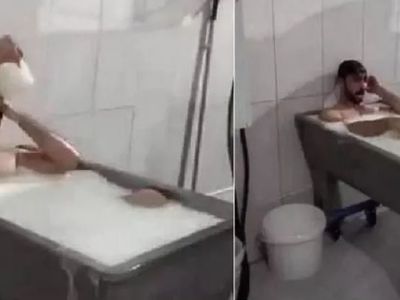Süt Banyosu Yapan Çalışanlar Serbest Bırakıldı