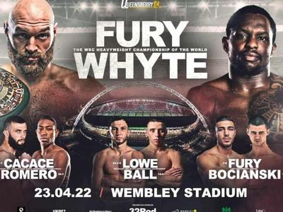 T. Fury vs D. Whyte Ağır Sıklet maçı hangi kanalda, saat kaçta yayınlanacak? T. Fury vs D. Whyte dövüşü 23 Nisan 2022 Cumartesi