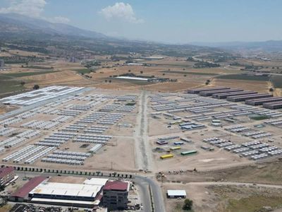 Tam 57 futbol sahası büyüklüğünde: Kahramanmaraş konteyner kentte sona gelindi