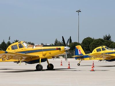 Tarım ve Orman Bakanlığı’nın kiraladığı uçaklar İzmir'e iniş yaptı!