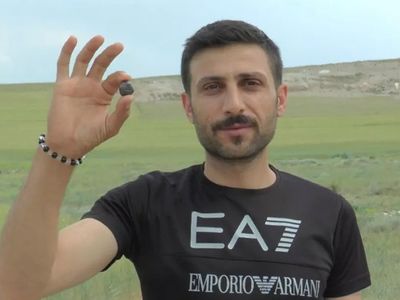Tarlasında rastladı! Gerçek şaşkına çevirdi