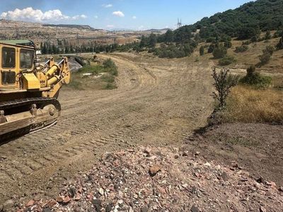 Tavşanlı'da orman yangınlarına karşı güvenlik şeridi oluşturuldu