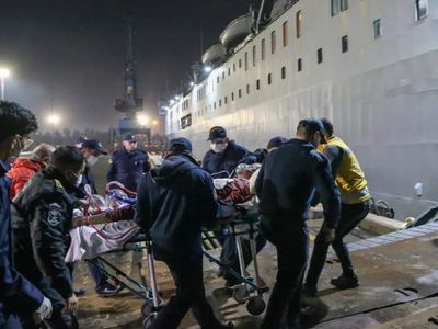 TCG Sancaktar gemisi Hatay’a ulaştı: Sahra Hastanesi olarak kullanılacak