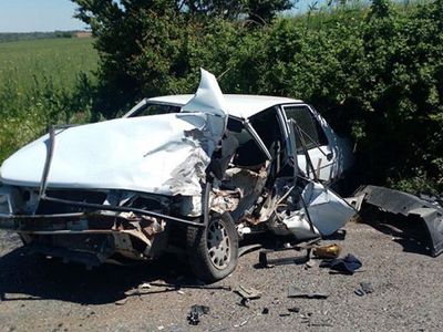 Tekirdağ’da Hurdaya Dönen Otomobilden Yaralı Kurtuldu