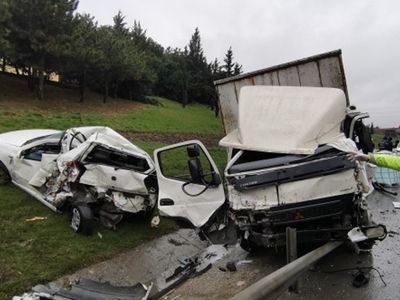 TEM Otoyolu'nda Zincirleme Trafik Kazası: Yaralılar Var