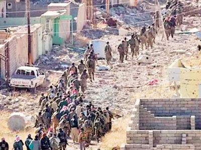 Terör örgütü PKK, Irak ordusu tarafından ateş altına alındı: Sincar'da diz çöktü