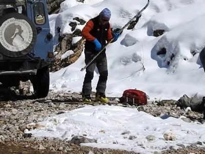 Terörden Temizlenen Munzur Dağı'nda Kayak Keyfi