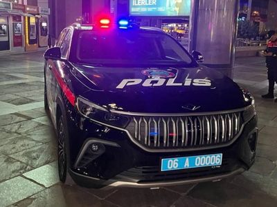 Togg artık Ankara sokaklarında olacak: Polise tahsis edilmeye başlandı