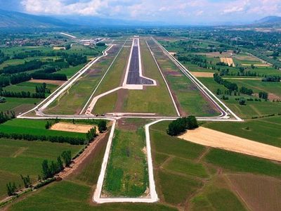 Tokat’ta 520 Milyonluk Dev Yatırım! Yeni Havalimanı İnşaatı Havadan Görüntülendi