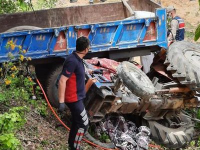 Tokat’ta Durdurmak İstediği Traktörün Altında Kaldı