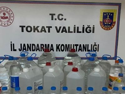 Tokat’ta Sahte İçki Operasyonu Düzenlendi