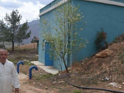 Tokat'ta Su Depolarında Temizlik Yapıldı