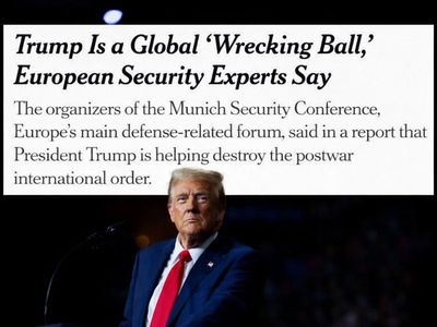 Trump, Küresel Bir “Yıkım Topu” Olarak Nitelendirildi