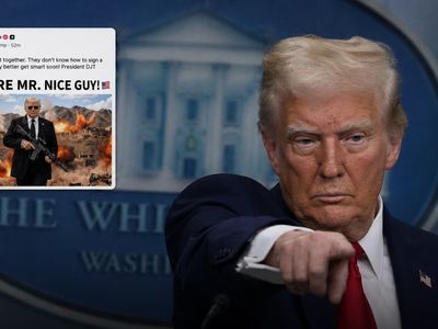 Trump’ın İran mesajı içeren sosyal medya paylaşımı gündem oldu.
