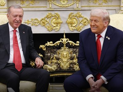 Trump'tan canlı yayında Erdoğan'a övgü: "Harika bir lider"