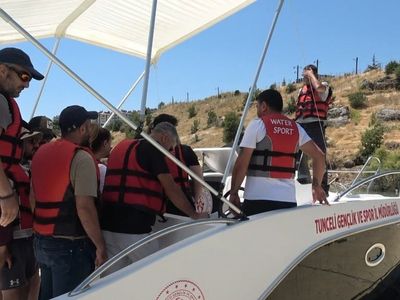 Tunceli’de amatör denizcilik eğitimi ilk kez gerçekleştirildi