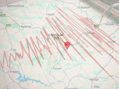 Tunceli'de deprem