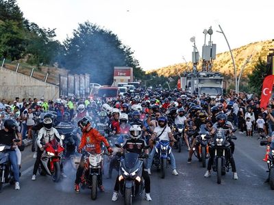 Tunceli'de MamekiFest Kapsamında Motosiklet Turu Düzenlendi