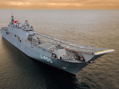 Türk donanması TCG Anadolu ile çok daha güçlü: Doğu Akdeniz’deki konumuna dikkat çekildi
