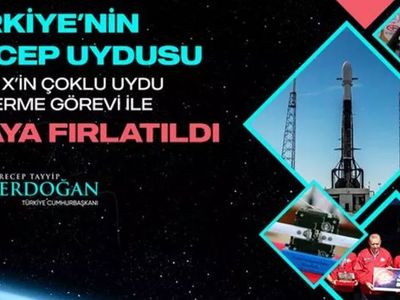 Türkiye'nin İlk Cep Uydusu Grizu-263A Uzaya Fırlatıldı