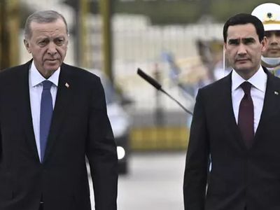 Türkmenistan Devlet Başkanı Ankara’da: Başkan Erdoğan Berdimuhamamedov'u resmi törenle karşıladı