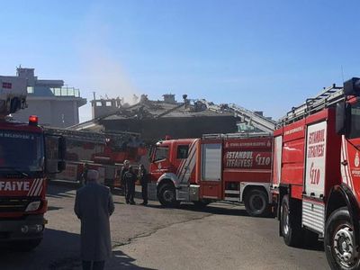 Tuzla'da Çıkan Yangın Korkuttu