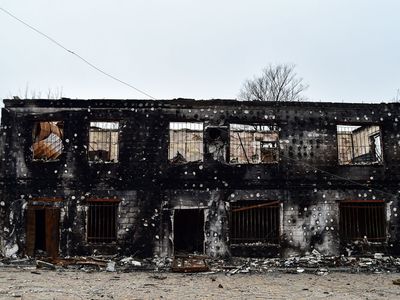 Ukrayna'da korkunç görüntüler: Sokaklar patlamaya hazır mühimmatlarla doldu!