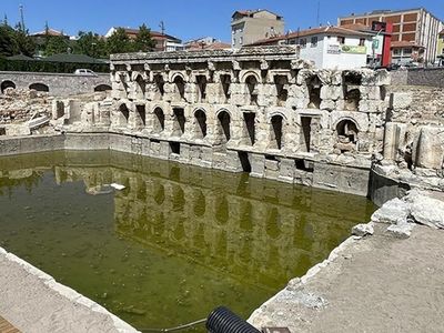 UNESCO Dünya Mirası Geçici Listesi’nde bulunan Yozgat’taki tarihi Roma hamamı 15 Ağustos’ta turizme açılacak