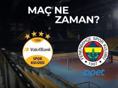 Vakıfbank Fenerbahçe CEV yarı final maçı saat kaçta?  Vakıfbank Fenerbahçe CEV yarı final maçı TRT Spor YILDIZ'da yayınlanacak mı?